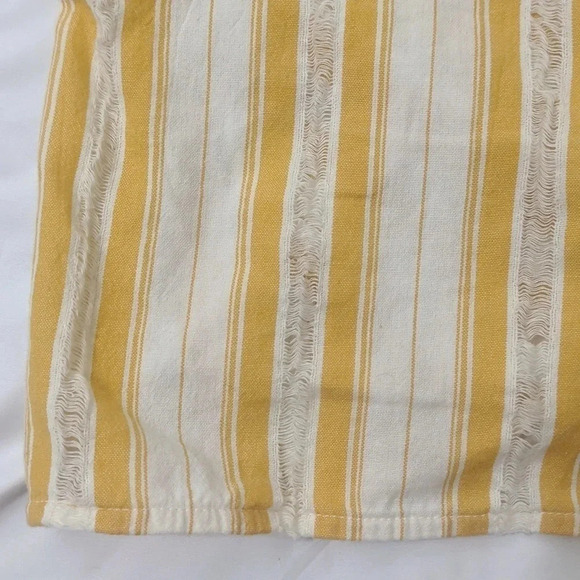 Lou & Grey Skip Doppy Tie-Front Top, Color Texas Sun Size M - Picture 9 of 11